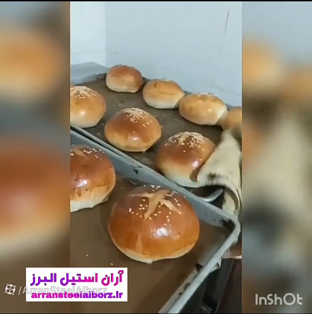 پخت نان حجیم با فر قنادی نوبل