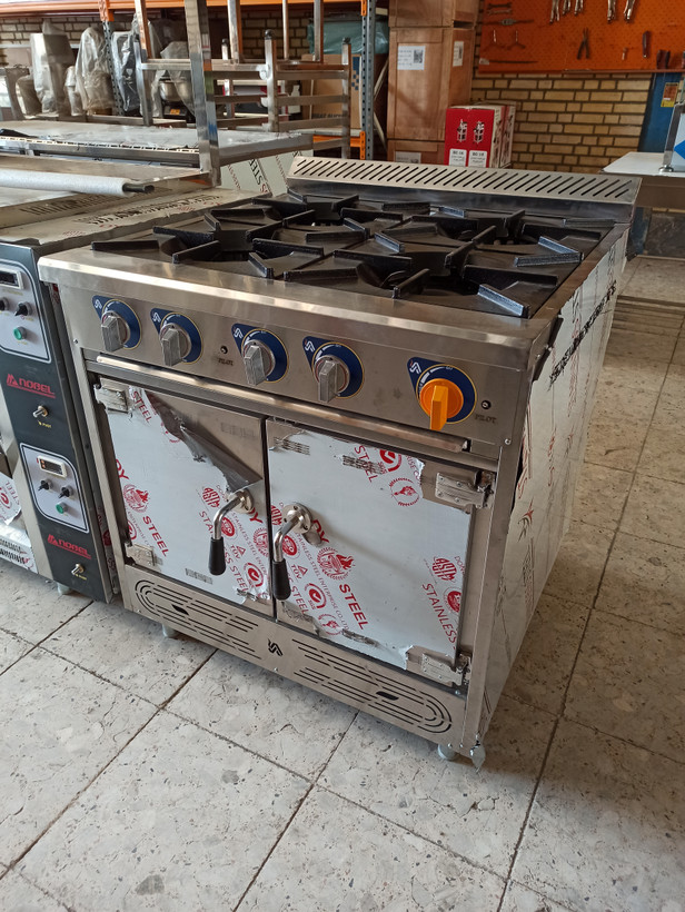 اجاق چهارشعله دمکن دار