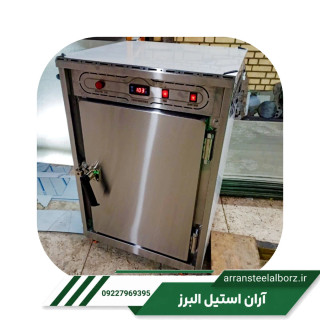 گرمکن یا گرمخانه ماست و لبنیات ظرفیت 110 لیتر برقی دیجیتال ترموستاتیک مارک نوبل آران استیل البرز